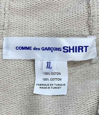 COMME des GARCONS SHIRT パーカー ジップアップフーディ 25SS FO-T018 メンズ SIZE XL コムデギャルソンシャツ