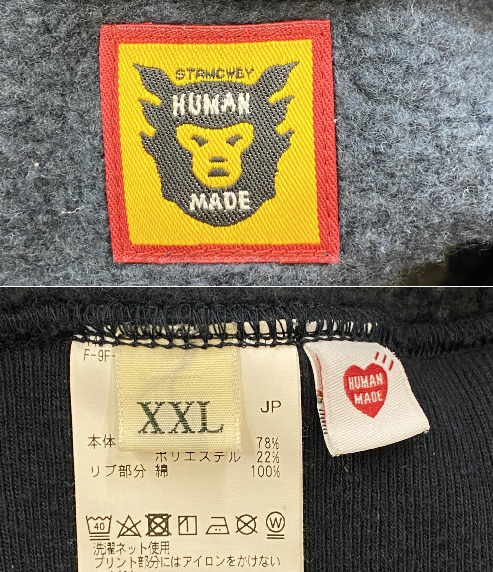 HUMAN MADE パーカー CLASSIC ZIP-UP HOODIE メンズ SIZE XXL ヒューマンメード