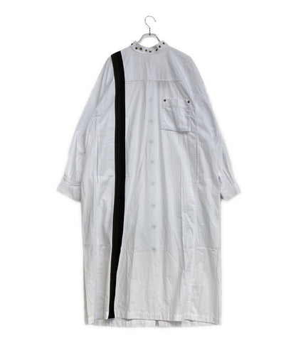 kiko kostadinov キコ・コスタディノフ 長袖シャツ white inex snap shirt メンズ SIZE 46
