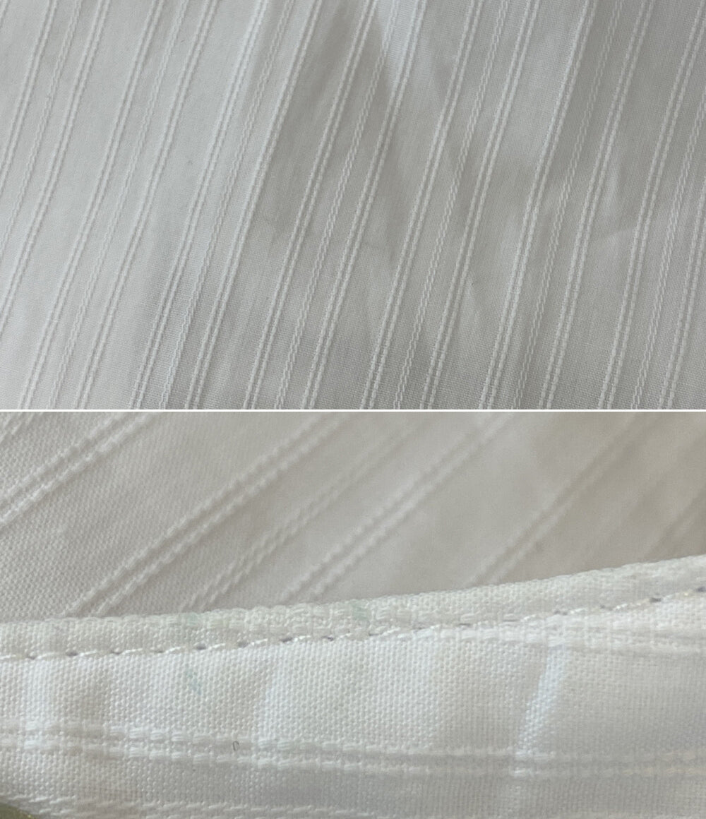 kiko kostadinov キコ・コスタディノフ 長袖シャツ white inex snap shirt メンズ SIZE 46