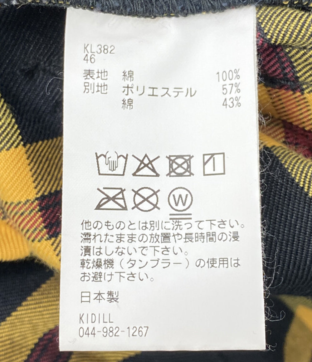 KIDILL キディル バックファスナー切替パンツ メンズ SIZE 46