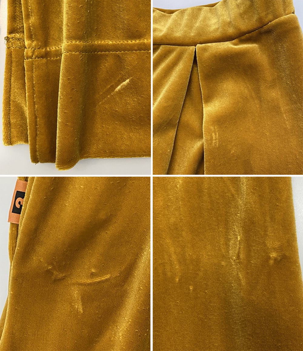 Maison Mihara Yasuhiro メゾンミハラヤスヒロ ベロアワイドパンツスカート メンズ SIZE 38