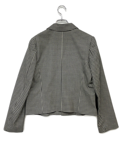 COMME des GARCONS GIRL 丸襟ベロアポケットジャケット 24AW NN-J006 レディース SIZE S コムデギャルソンガール