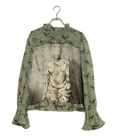 UNDERCOVER 転写フリルブラウス MARKUS AKESSON レディース SIZE 1 アンダーカバー