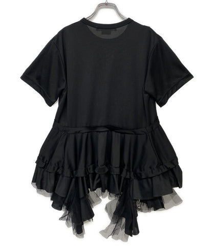 COMME des GARCONS COMME des GARCONS チュールフリルデザインカットソー 24SS RM-T014 レディース SIZE S コムデギャルソン コムデギャルソン