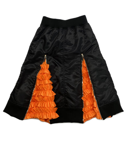 noir kei ninomiya スカート ナイロンツイル 2WAY 24AW 3P-S018 レディース SIZE S ノワールケイニノミヤ