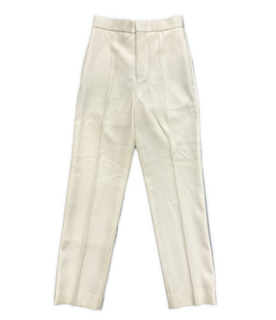 BLAMINK シルクリネンバックギャザーストレートパンツ レディース SIZE 36 ブラミンク