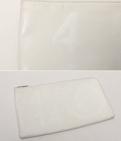MM6 セカンドバッグ ロゴクラッチバッグ メンズ エムエムシックス