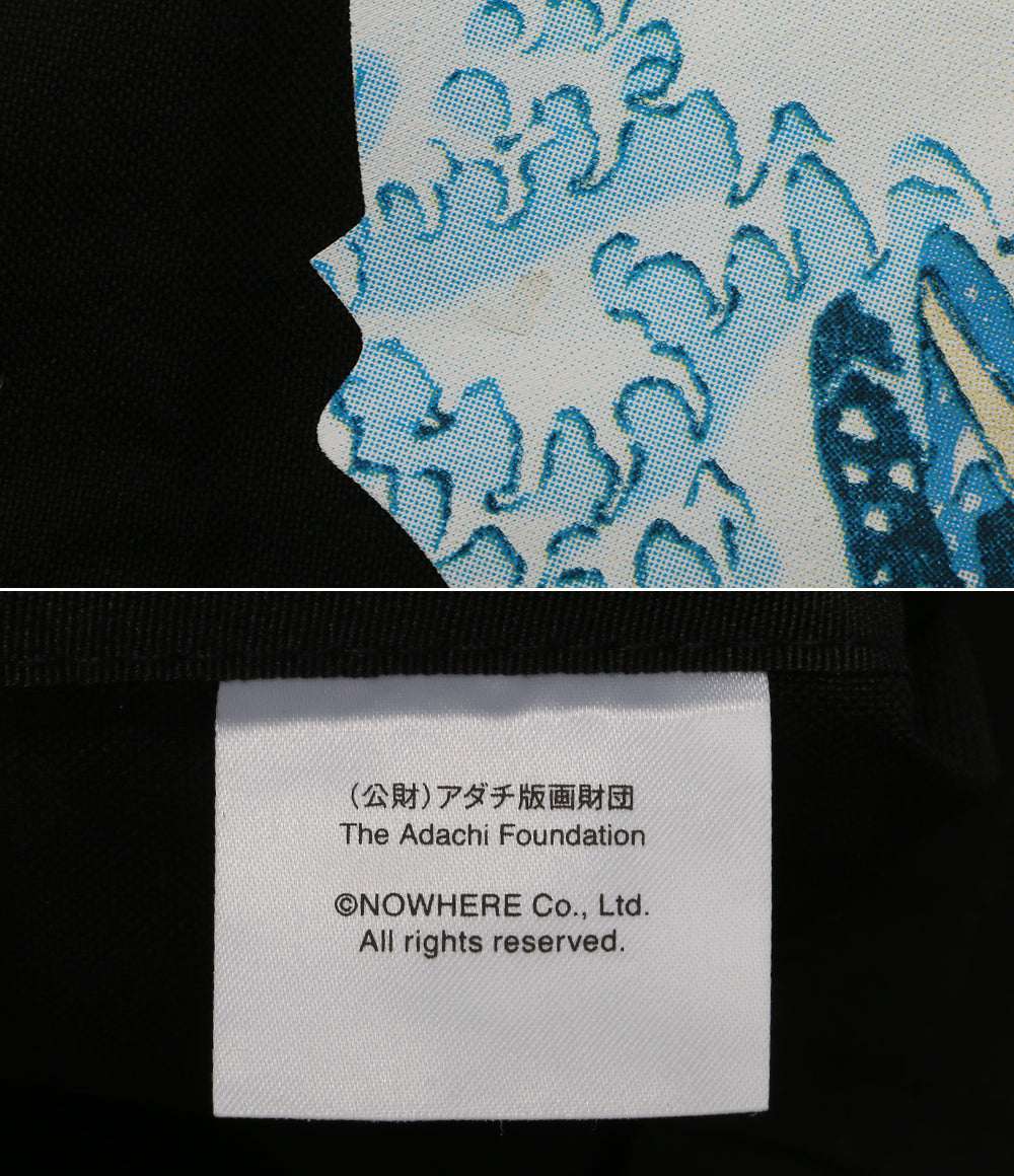 A BATHING APE トートバッグ 葛飾北斎 浮世絵トート メンズ アベイシングエイプ