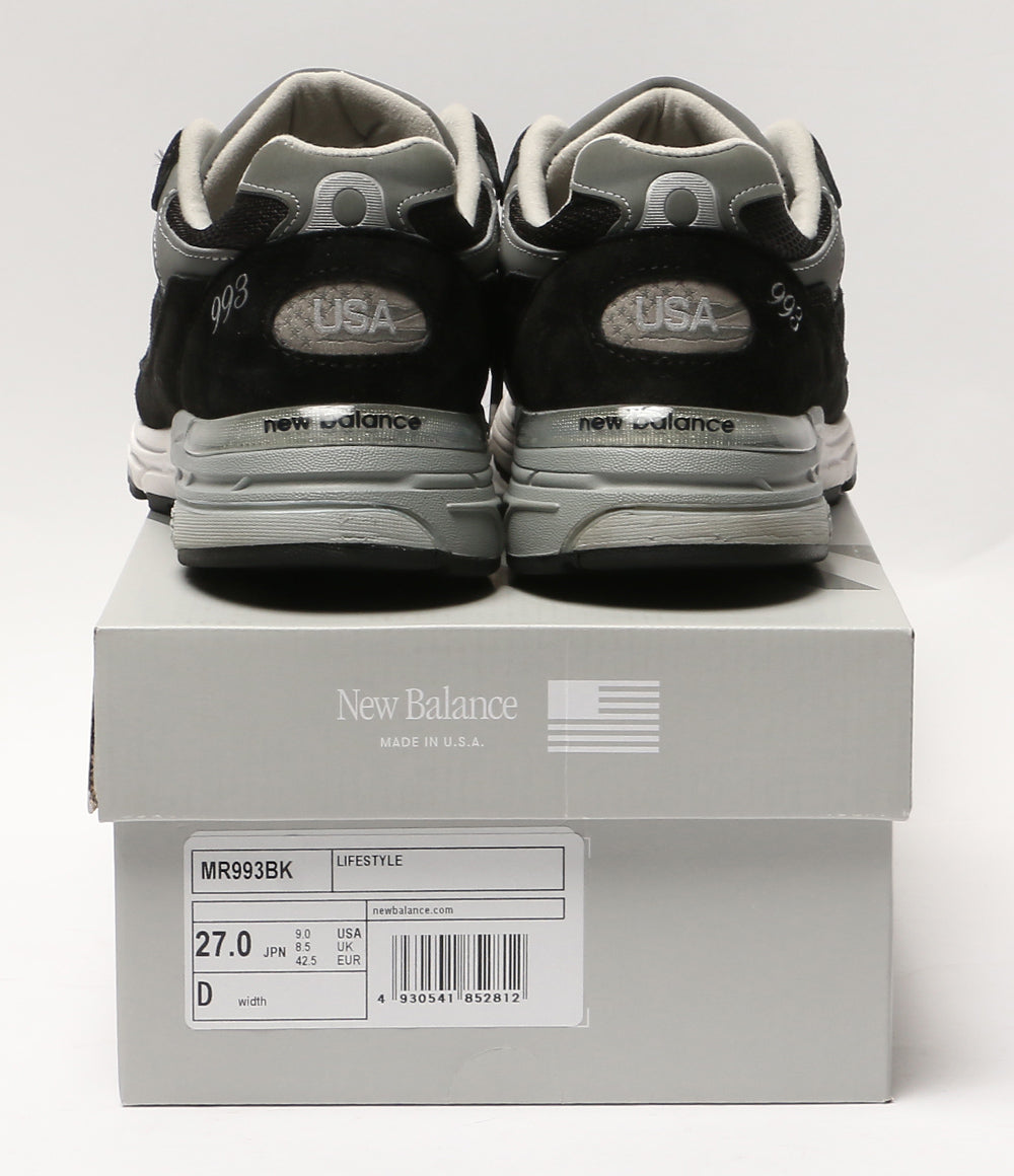 new balance スニーカー MR993BK メンズ SIZE 27cm ニューバランス