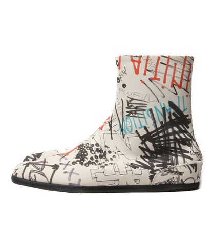 Maison Margiela22 グラフィックデザインキャンバス 足袋ブーツ 20ss メンズ SIZE 43 メゾンマルジェラ