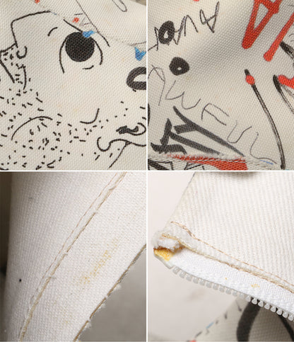 Maison Margiela22 グラフィックデザインキャンバス 足袋ブーツ 20ss メンズ SIZE 43 メゾンマルジェラ