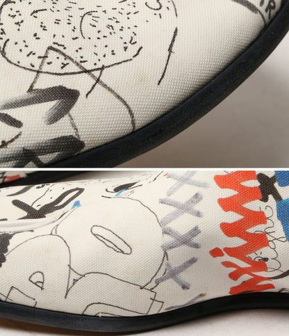 Maison Margiela22 グラフィックデザインキャンバス 足袋ブーツ 20ss メンズ SIZE 43 メゾンマルジェラ