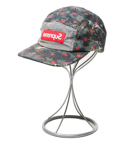 Supreme × COMME des GARCONS SHIRT コムデギャルソンシャツ キャップ CAMP CAP メンズ シュプリーム