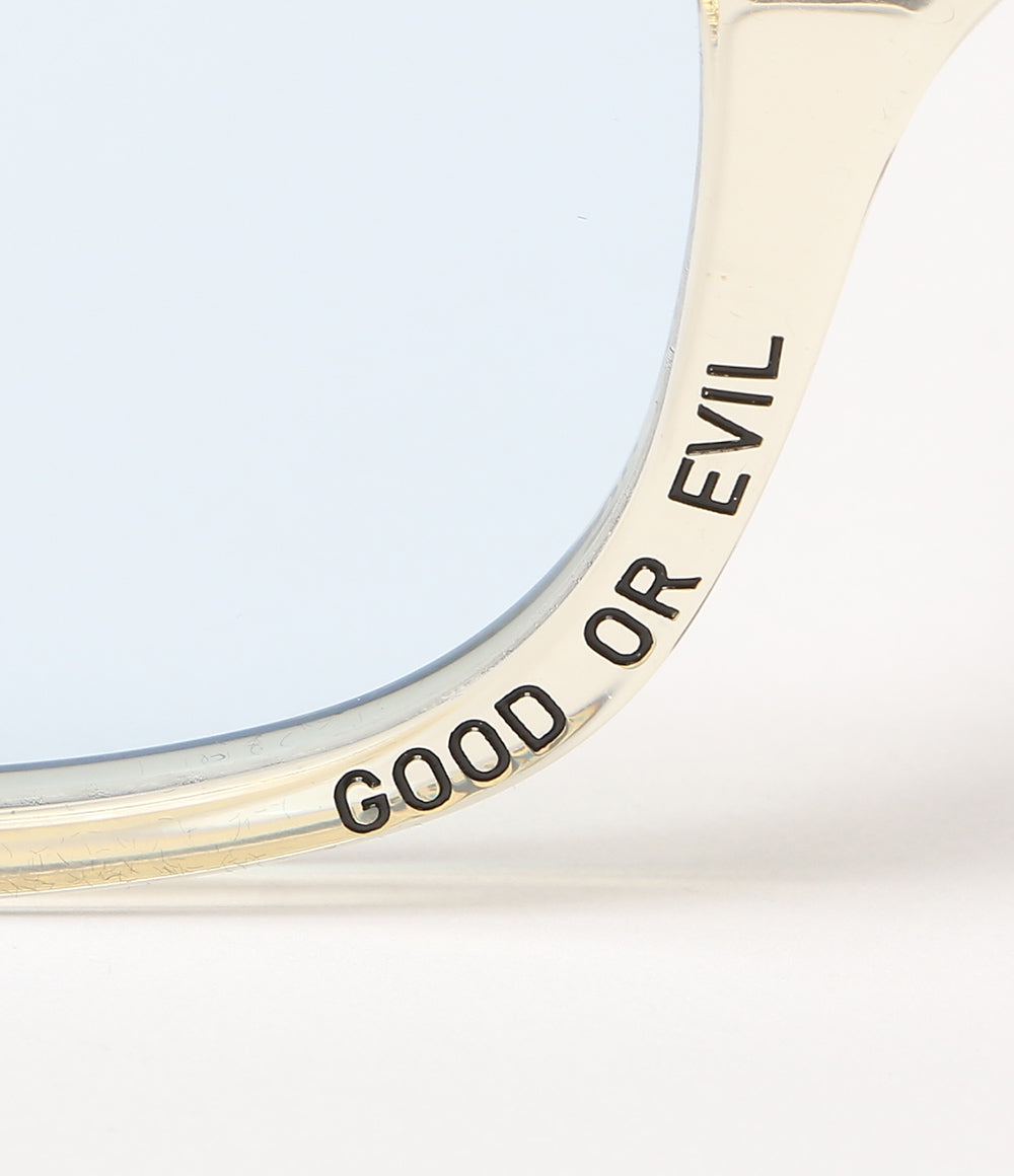 美品 NSH エヌエスエイチ サングラス GOOD OR EVIL メンズ
