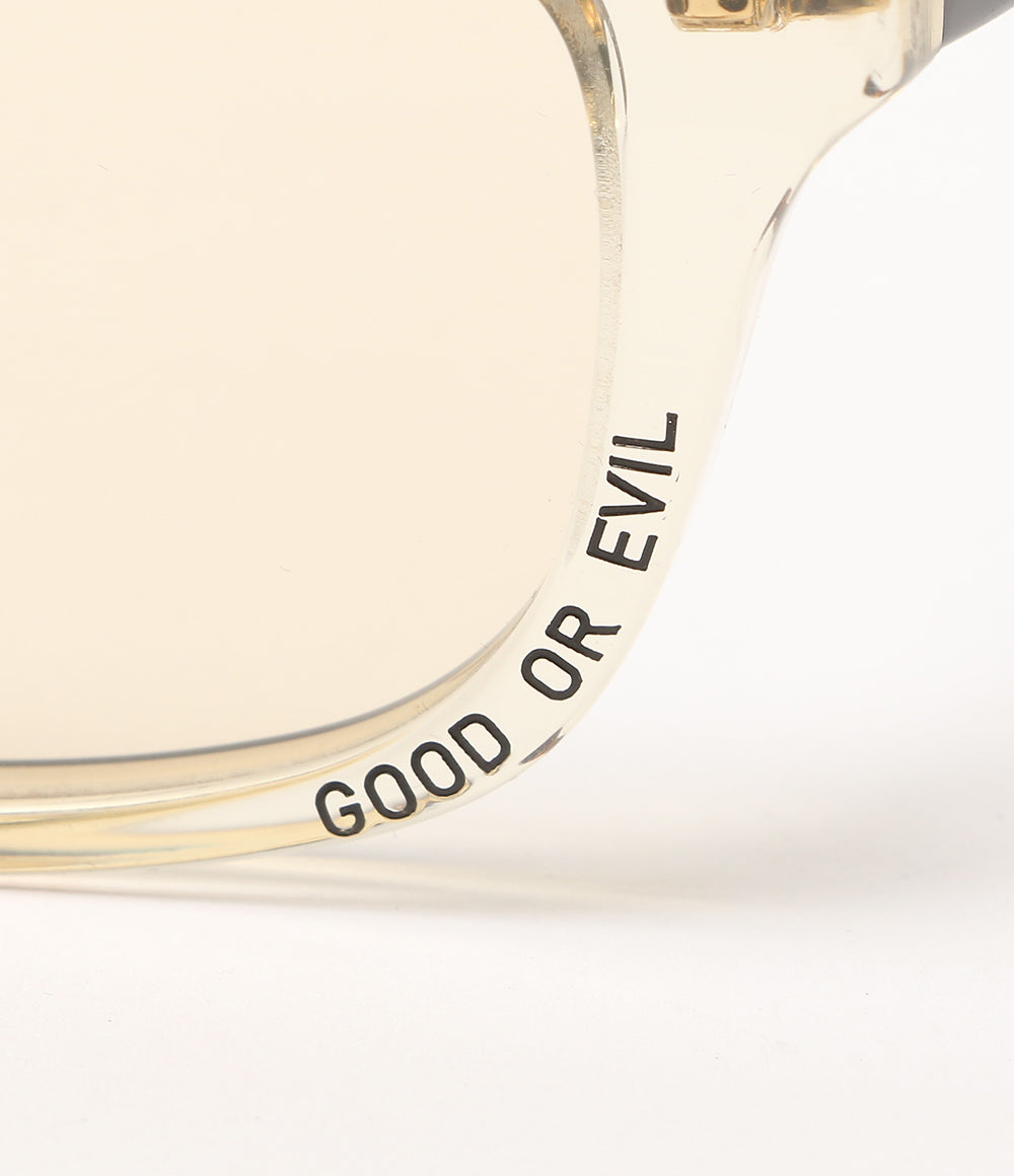 美品 NSH エヌエスエイチ サングラス GOOD OR EVIL メンズ