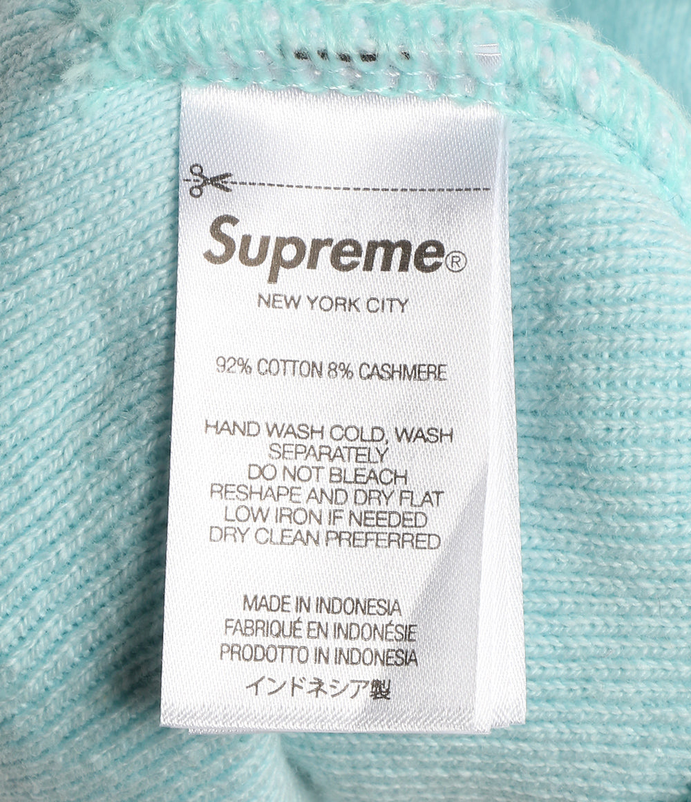 Supreme ニット帽 BIG LOGO BEANIE BLUE 25FW レディース シュプリーム