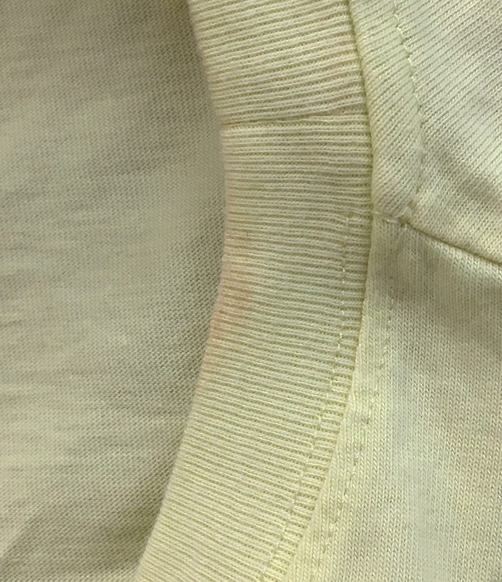 GUCCI 半袖Ｔシャツ ロゴパッチカットソー イエロー レディース SIZE XXS グッチ