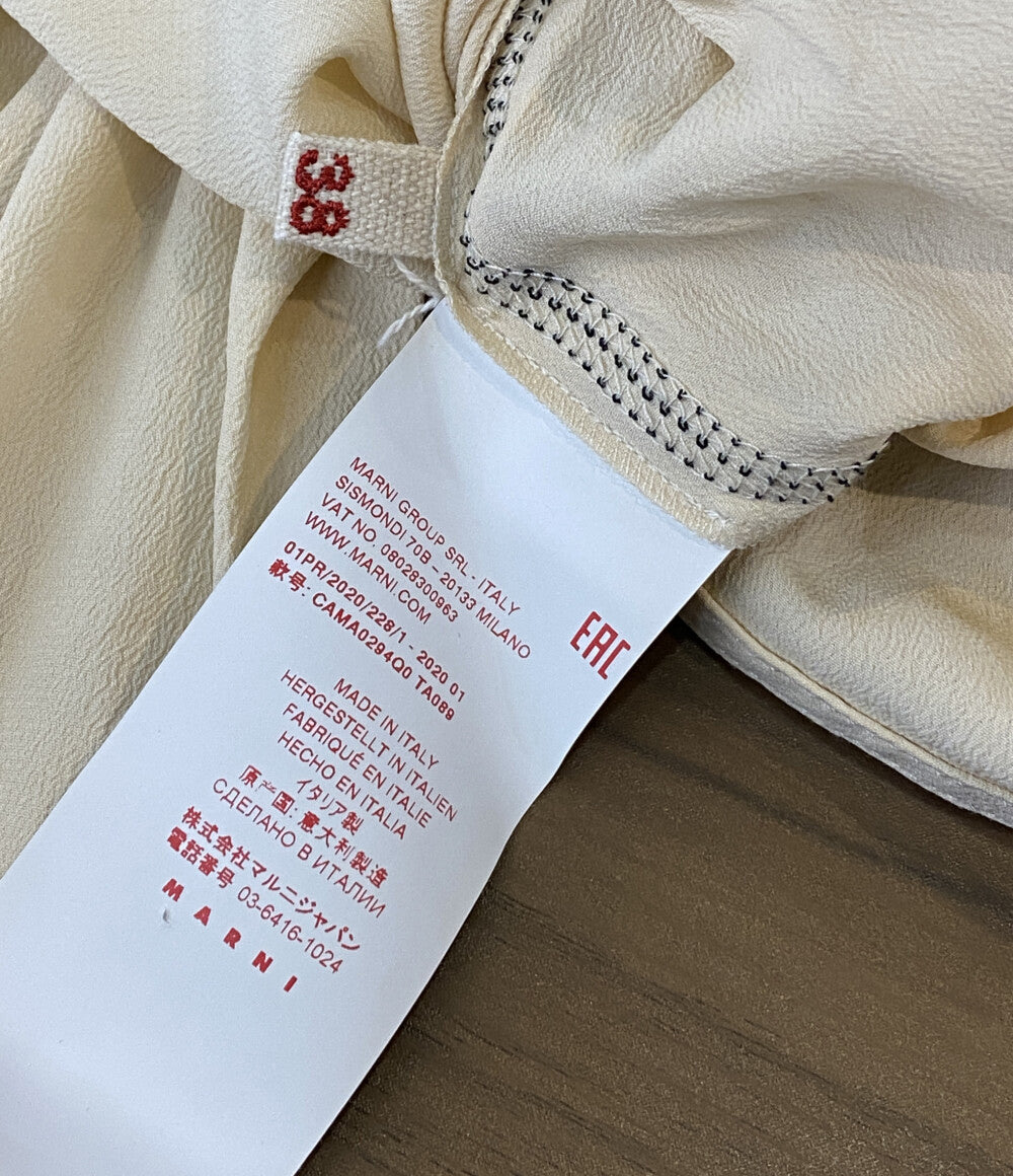 MARNI ブラウス Crepe Long Sleeve Blouse 20SS レディース SIZE 38 マルニ