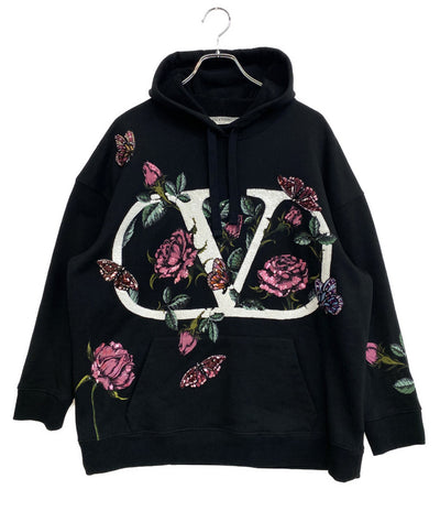 VALENTINO パーカー フローラルロゴフーディ 21AW メンズ SIZE XS ヴァレンチノ