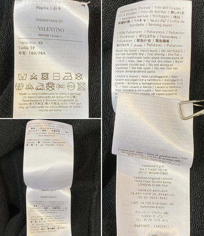 VALENTINO パーカー フローラルロゴフーディ 21AW メンズ SIZE XS ヴァレンチノ