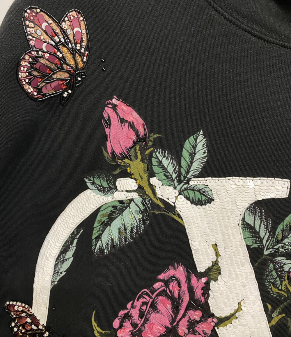 VALENTINO パーカー フローラルロゴフーディ 21AW メンズ SIZE XS ヴァレンチノ