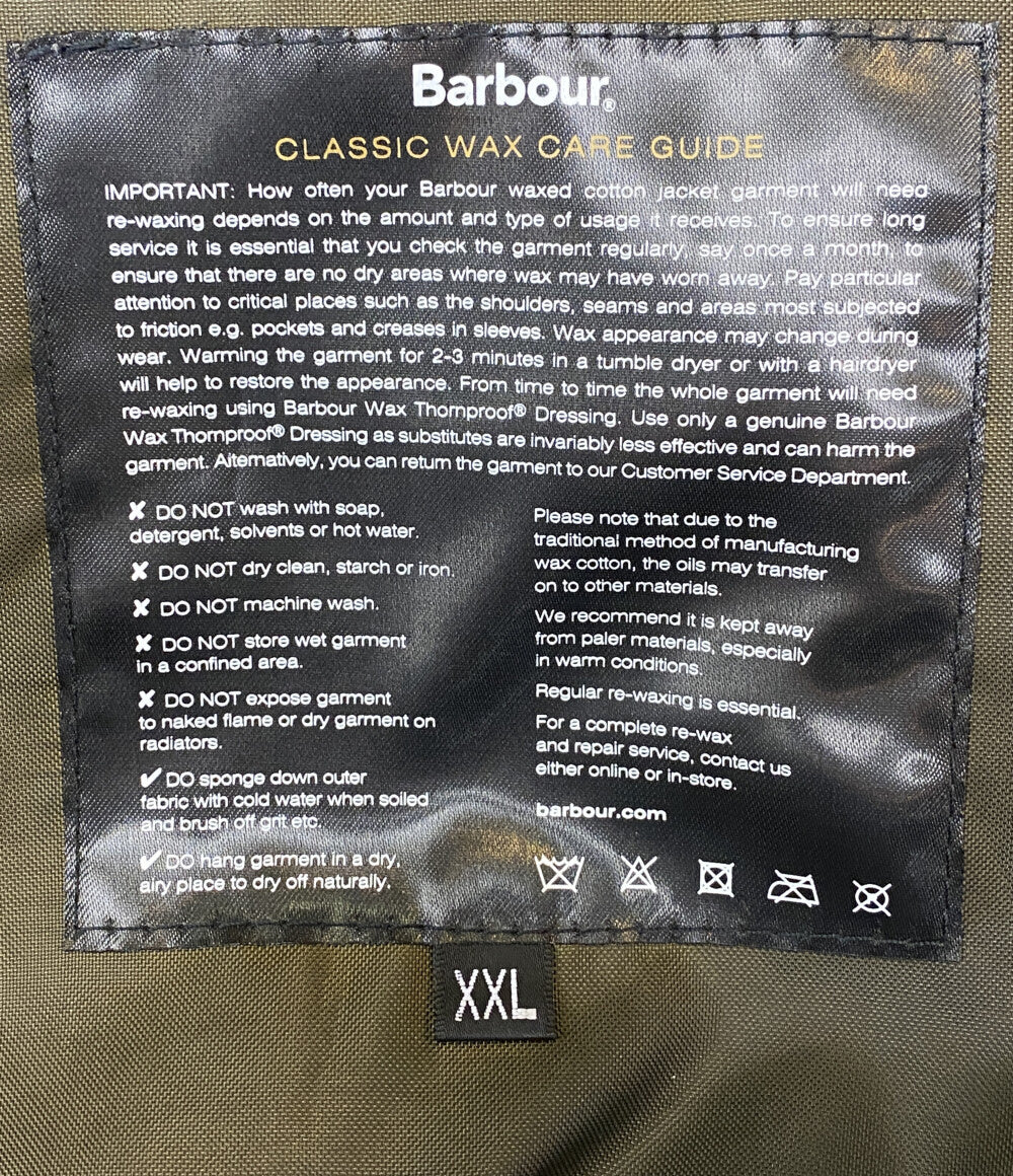 Barbour×C.P.COMPANY シーピーカンパニー コート Barbour Mille wax thousand jacket メンズ SIZE XXL バブアー