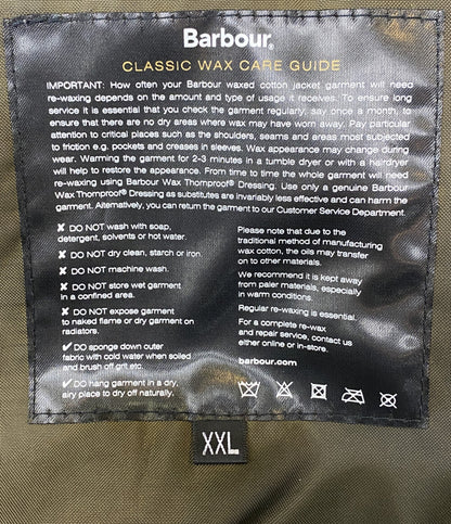 Barbour×C.P.COMPANY シーピーカンパニー コート Barbour Mille wax thousand jacket メンズ SIZE XXL バブアー