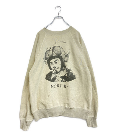 SAINT MICHAEL スウェット KN_CRW SWT NORIDA グレー 23AW メンズ SIZE L セントマイケル
