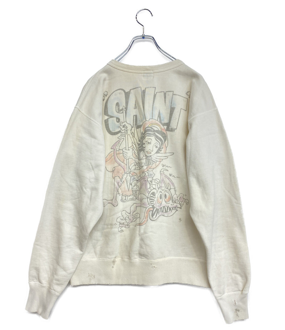 SAINT MICHAEL スウェット CREW SWEAT SHIRT 21SS メンズ SIZE M