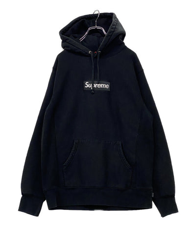 Supreme 黒ボックス ロゴパーカー メンズ SIZE L シュプリーム