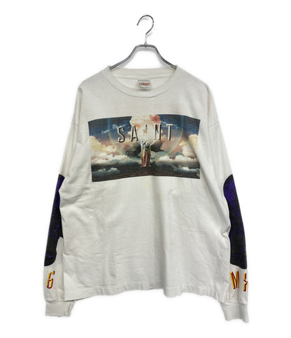 SAINT MICHAEL 長袖Ｔシャツ SAINT PICTURES LS TEE SM-YS1-0000-016 メンズ SIZE L セントマイケル