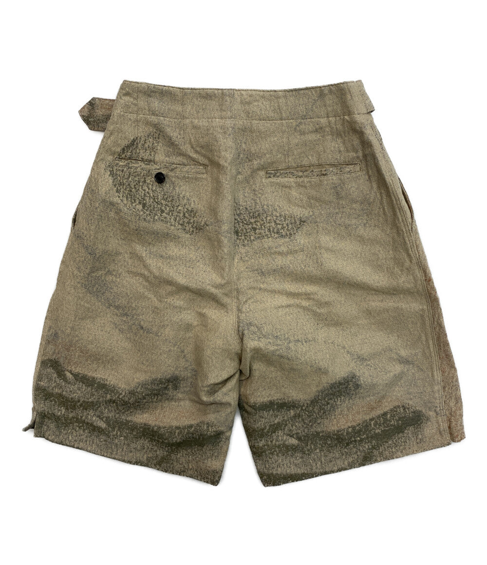 yoke ヨーク ショートパンツ JACQUARD BELTED WIDE SHORTS 22ss メンズ SIZE 1