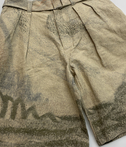 yoke ヨーク ショートパンツ JACQUARD BELTED WIDE SHORTS 22ss メンズ SIZE 1