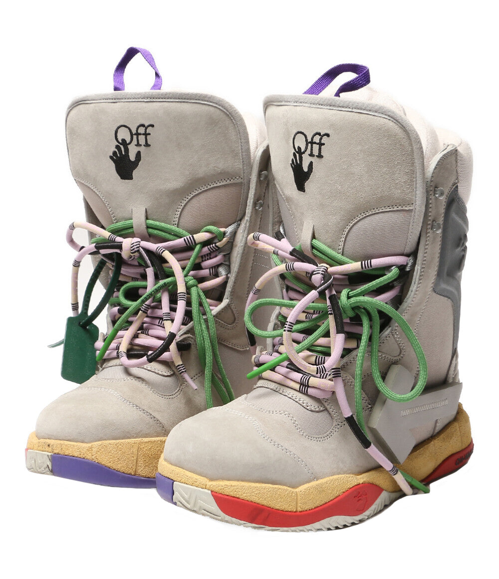 OFF-WHITE スノーブーツ HIGH TOP SNOW BOOTS レディース SIZE 37 オフホワイト