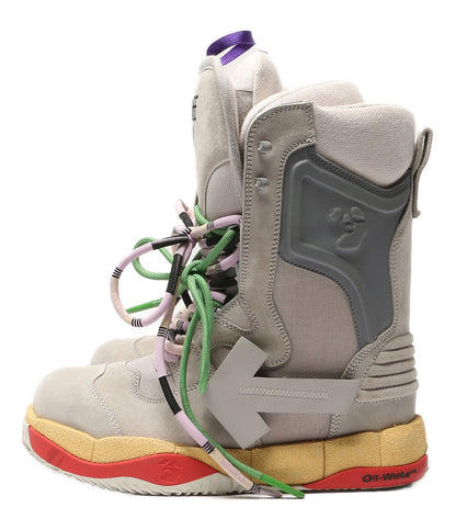 OFF-WHITE スノーブーツ HIGH TOP SNOW BOOTS レディース SIZE 37 オフホワイト