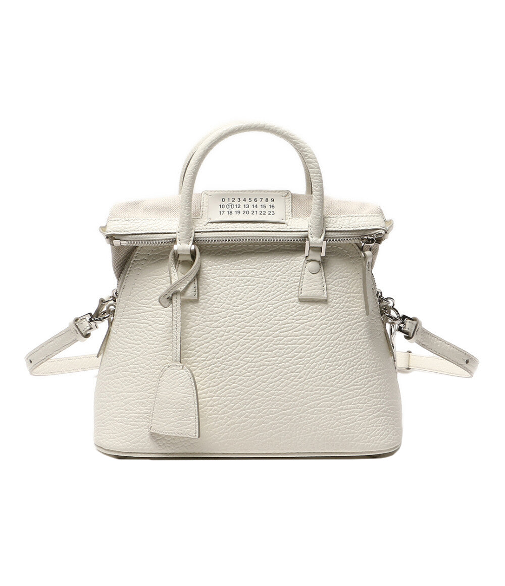 Maison Margiela ショルダーバッグ 5AC ミニバッグ WHITE レディース