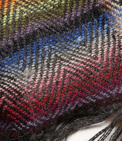 THE INOUE BROTHERS ザイノウエブラザーズ アルパカマルチカラー ストールマフラー レディース