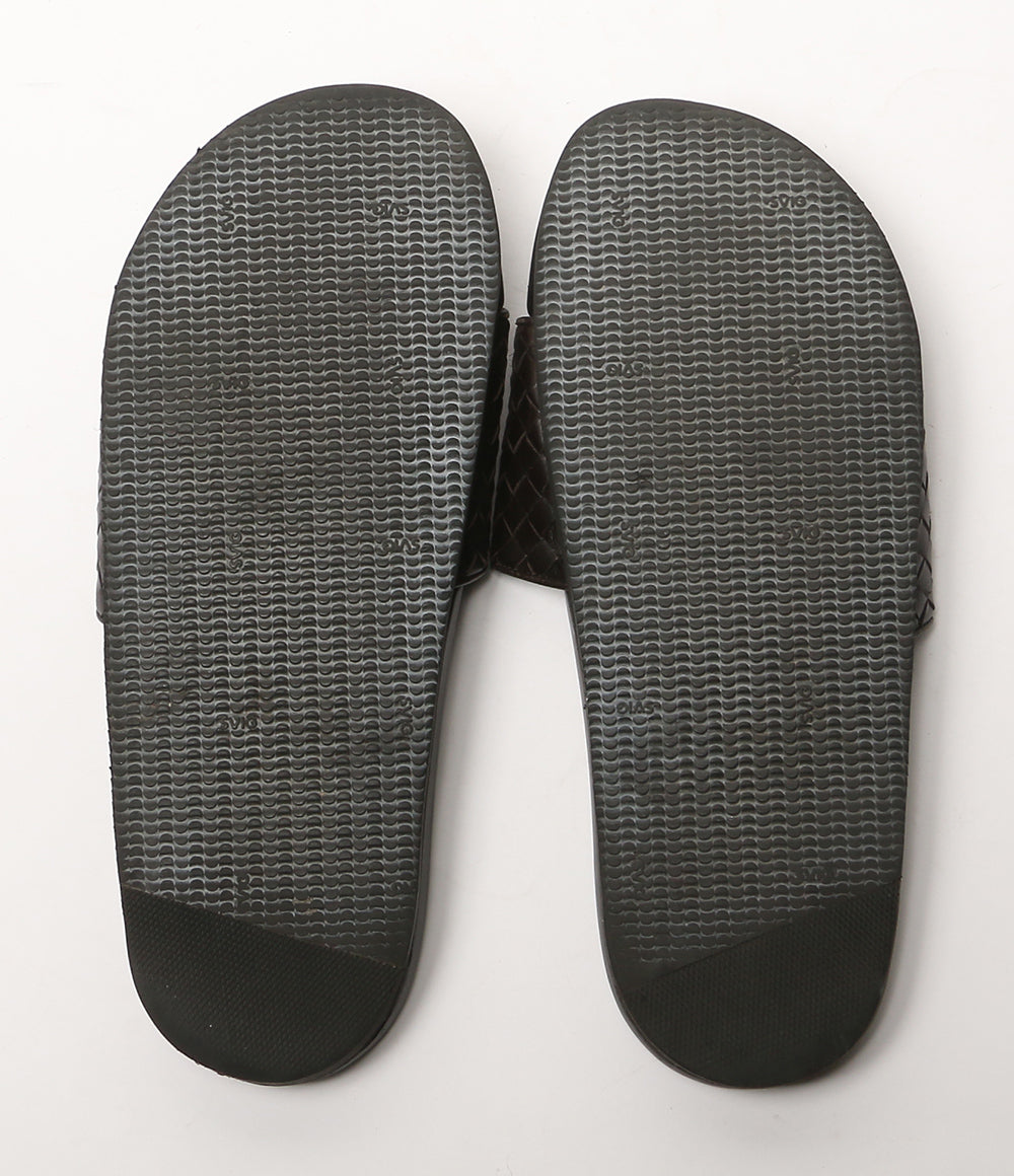 BOTTEGA VENETA イントレチャート スライドサンダル メンズ SIZE 43 ボッテガヴェネタ