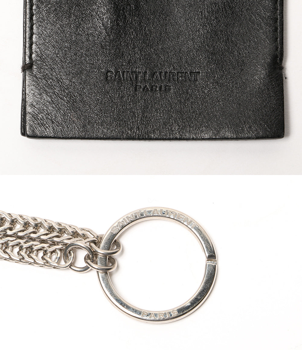 SAINT LAURENT キーチェーン クロシェット 316226 メンズ サンローラン