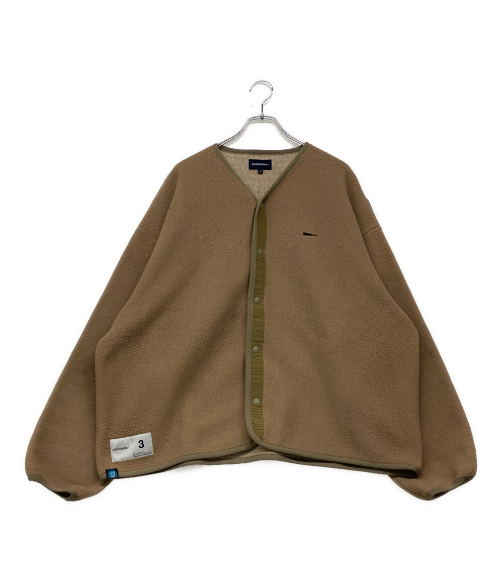 DESCENDANT フリース カーディガン KNOT FLEECE CARDIGAN メンズ SIZE 3 ディセンダント