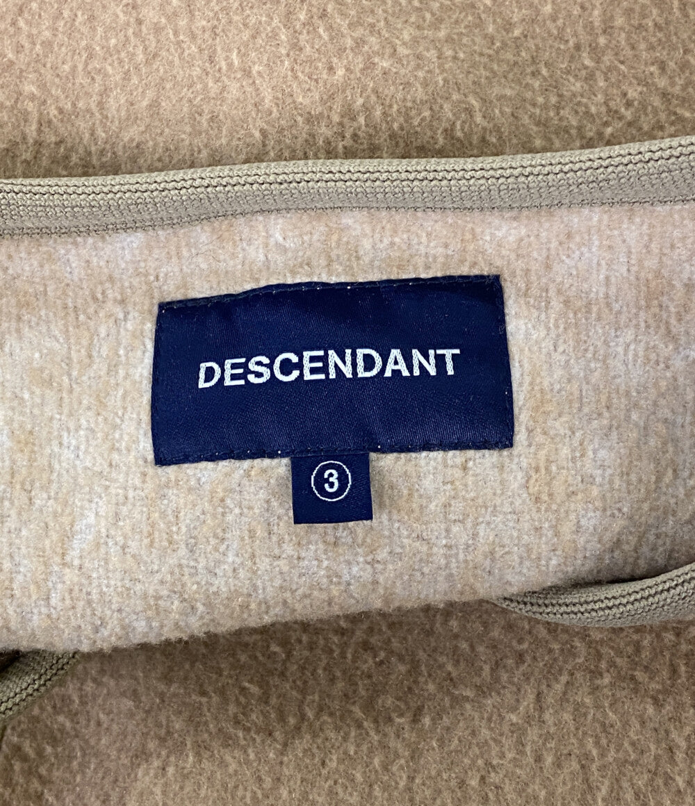 DESCENDANT フリース カーディガン KNOT FLEECE CARDIGAN メンズ SIZE 3 ディセンダント