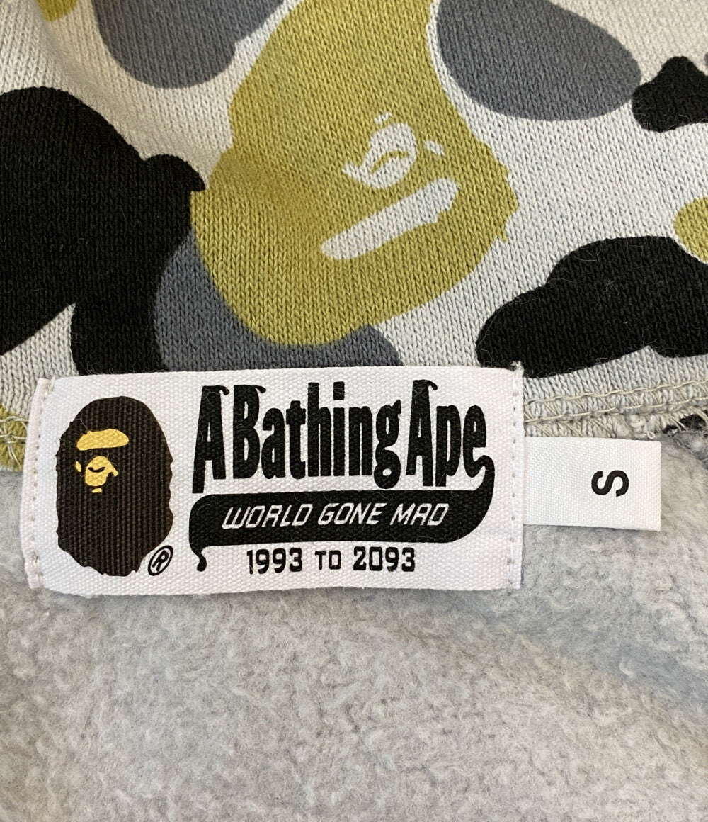 A BATHING APE パーカー STORE CAMO SEPARATE SHARK ZIP HOODIE メンズ SIZE S アベイシングエイプ