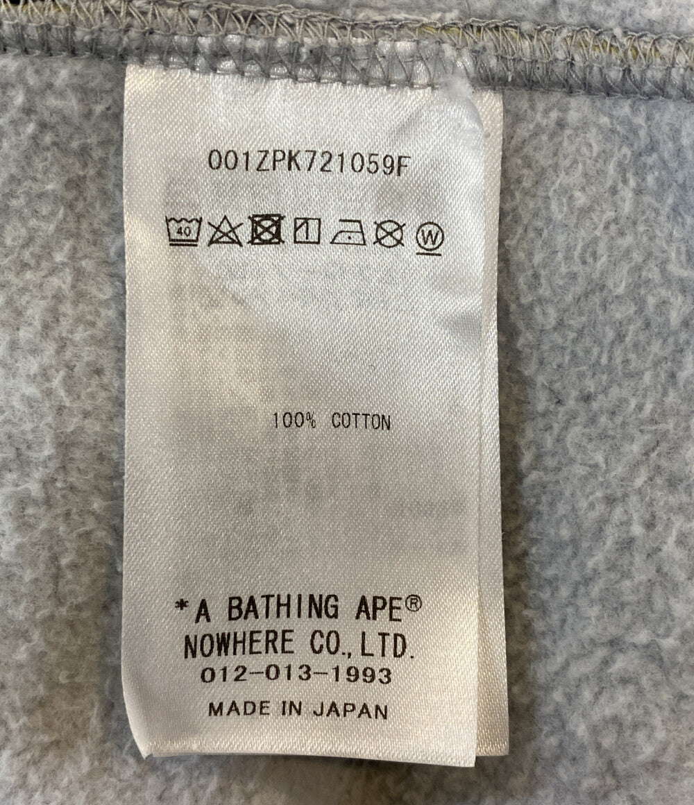 A BATHING APE パーカー STORE CAMO SEPARATE SHARK ZIP HOODIE メンズ SIZE S アベイシングエイプ