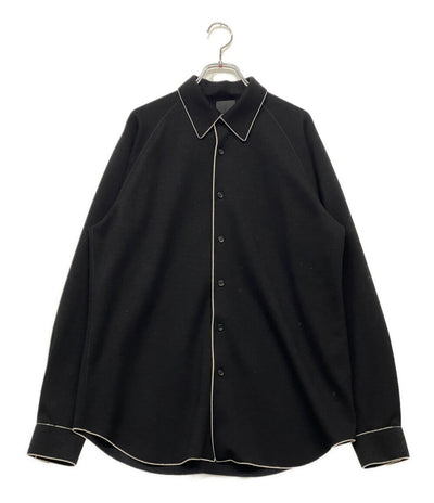 美品 山内 長袖シャツ インコードロック ニットシャツ 25AW メンズ SIZE 3