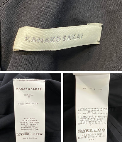 KANAKO SAKAI カナコサカイ 長袖シャツ エンブロイダードシャツ 25AW メンズ SIZE 36