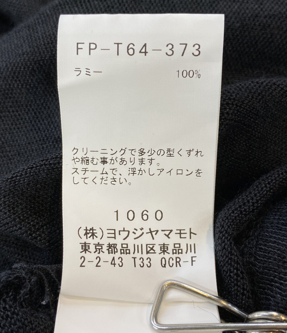 YOHJI YAMAMOTO FEMME リネン変形カットソー 25SS FP-T64-373 レディース SIZE 2 ヨウジヤマモトファム