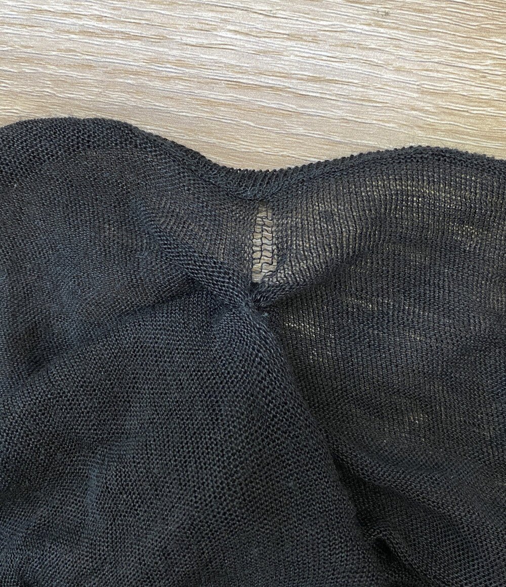 YOHJI YAMAMOTO FEMME リネン変形カットソー 25SS FP-T64-373 レディース SIZE 2 ヨウジヤマモトファム