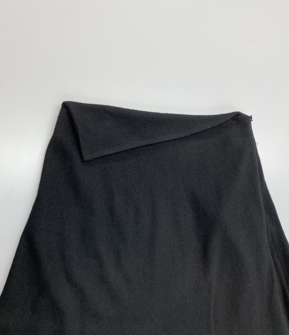 YOHJI YAMAMOTO FEMME COLLECTIONS コレクションズ スカート SOFT WOLLEN 1 14 B FOLDED DETAIL SKIRT 25AW レディース SIZE 1 ヨウジヤマモトファム