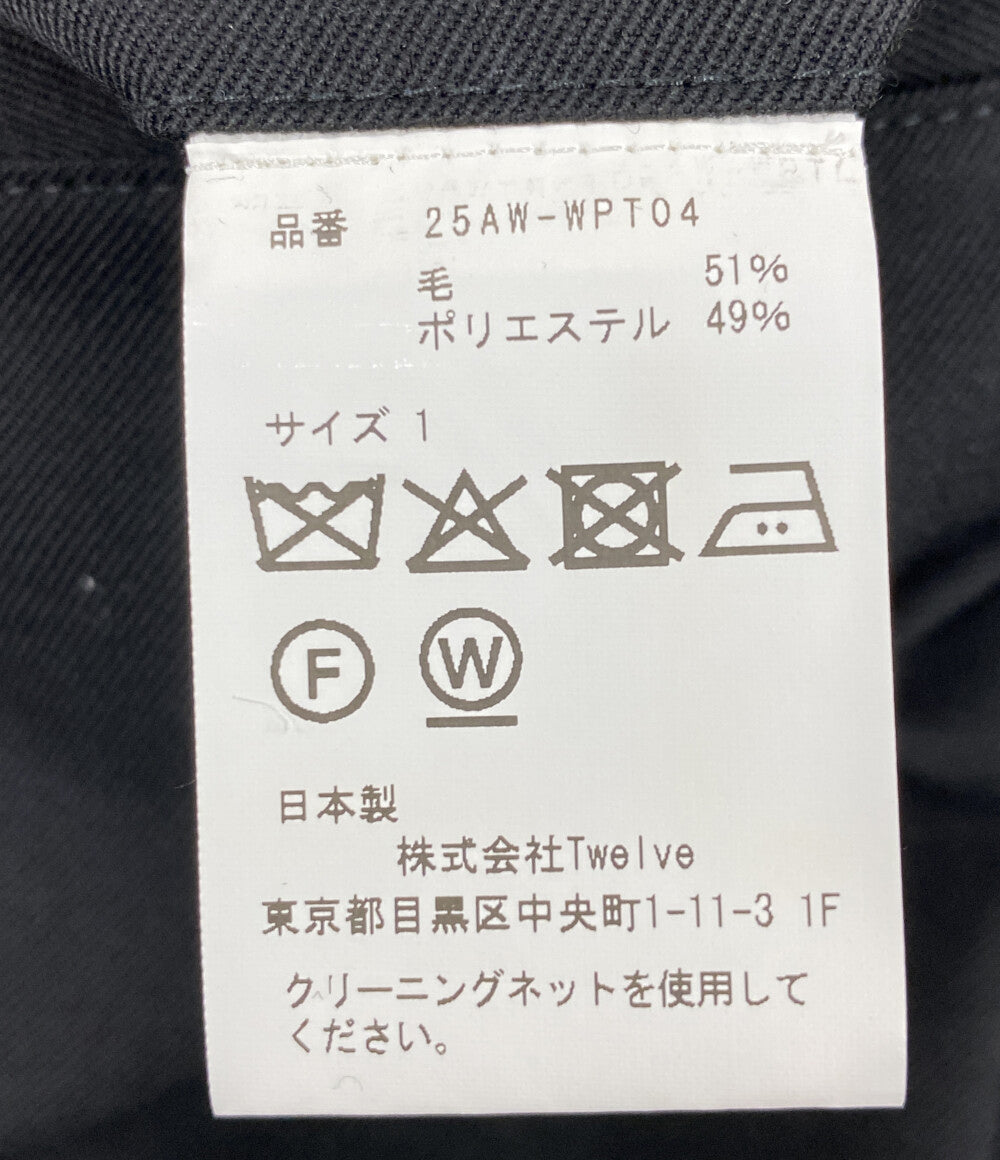 PRODUCT TWELVE プロダクトトゥエルブ パンツ BELTED 4TUCK SHORTS 25AW WPT04 レディース SIZE 1